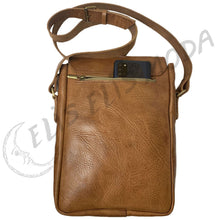 Cargar imagen en el visor de la galería, BANDOLERA CUERO RIGIDO GRANDE "JONES"