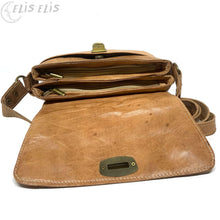 Cargar imagen en el visor de la galería, Bolso pequeño de mano o bandolera de Cuero "ACORDEÓN (S)"