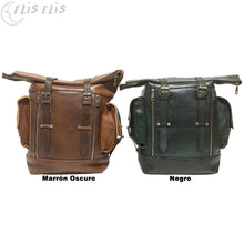 Cargar imagen en el visor de la galería, Mochila grande de Cuero "ALDEIRE"