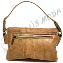 Cargar imagen en el visor de la galería, BOLSO CUERO DE MANO PEQUEÑO O BANDOLERA "ACORDEÓN PEQUEÑOS (S)"