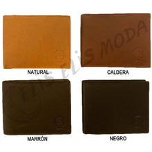 Cargar imagen en el visor de la galería, CARTERA PIEL "GANDESA"
