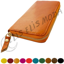 Cargar imagen en el visor de la galería, CARTERA CUERO GRANDE "SICILIA"