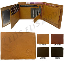Cargar imagen en el visor de la galería, CARTERA PIEL "FALSET"
