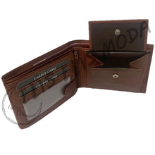 Cargar imagen en el visor de la galería, CARTERA PIEL "GANDESA"