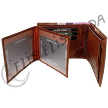 Cargar imagen en el visor de la galería, CARTERA PIEL "GANDESA"