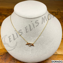 Cargar imagen en el visor de la galería, COLLAR ACERO "MAMA ALAS" dorado o plateado