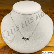 Cargar imagen en el visor de la galería, COLLAR ACERO "MAMA ALAS" dorado o plateado