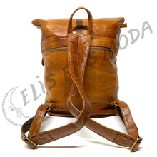 Cargar imagen en el visor de la galería, MOCHILA CUERO GRANDE "GUADIX"