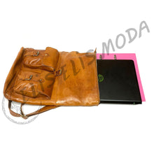 Cargar imagen en el visor de la galería, MOCHILA CUERO GRANDE "GUADIX"