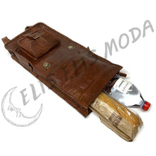 Cargar imagen en el visor de la galería, MOCHILA CUERO MEDIANA "CAZORLA"
