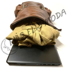 Cargar imagen en el visor de la galería, MOCHILA CUERO GRANDE "ALDEIRE"