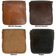 Cargar imagen en el visor de la galería, Bandolera pequeña de Cuero "ESTEPA (S)"
