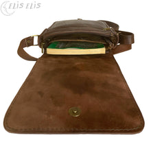 Cargar imagen en el visor de la galería, Bandolera mediana de Cuero "ESTEPA (M)"
