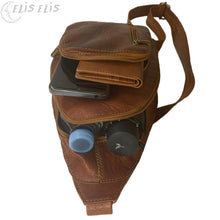 Cargar imagen en el visor de la galería, Bandolera pecho de Cuero "AIZON"
