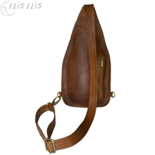 Cargar imagen en el visor de la galería, Bandolera pecho de Cuero "AIZON"
