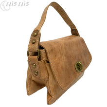 Cargar imagen en el visor de la galería, Bolso pequeño de mano o bandolera de Cuero "ACORDEÓN (S)"
