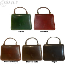 Cargar imagen en el visor de la galería, Bolso pequeño de mano o bandolera de Piel "FLORENCIA"
