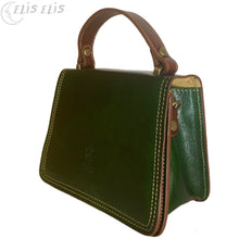 Cargar imagen en el visor de la galería, Bolso pequeño de mano o bandolera de Piel "FLORENCIA"
