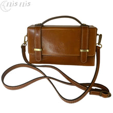 Cargar imagen en el visor de la galería, Bolso pequeño de mano o bandolera de Piel "TOSCANA"
