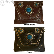 Cargar imagen en el visor de la galería, Bolso mediano de mano o bandolera de Cuero "DEYÁ"
