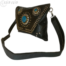 Cargar imagen en el visor de la galería, Bolso mediano de mano o bandolera de Cuero "DEYÁ"
