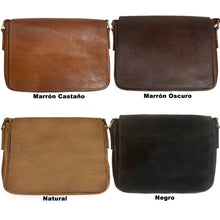 Cargar imagen en el visor de la galería, Maletín grande de Cuero "HERRERA (XL)"
