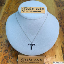 Cargar imagen en el visor de la galería, COLLAR ACERO &quot;ARIES&quot; plateado o dorado
