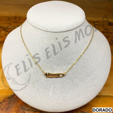 Cargar imagen en el visor de la galería, COLLAR ACERO &quot;MAMA CORAZÓN&quot; dorado o plateado
