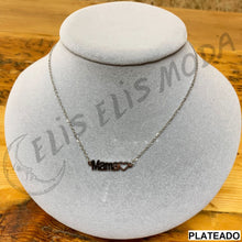 Cargar imagen en el visor de la galería, COLLAR ACERO &quot;MAMA CORAZÓN&quot; dorado o plateado
